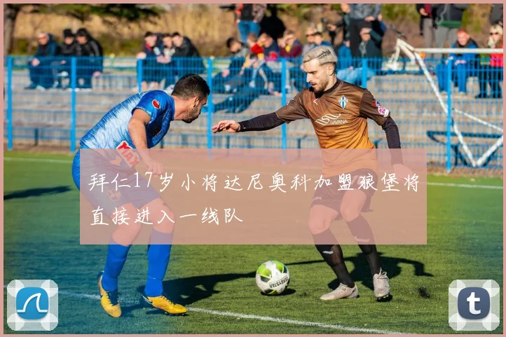 拜仁17岁小将达尼奥科加盟狼堡将直接进入一线队